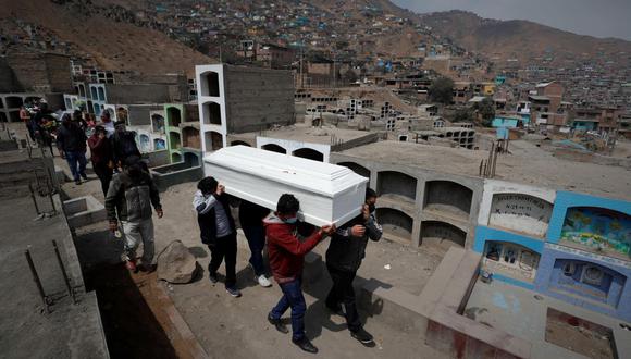 Actualmente estamos en un exceso de 380 muertes, según informó el especialista de Open COVID Perú. Foto: GEC
