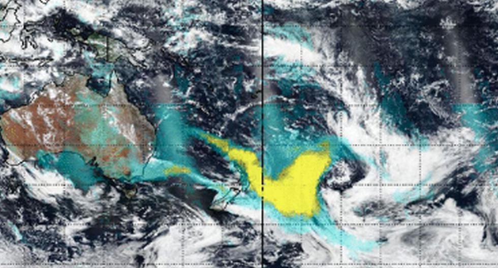 “Durante la semana pasada, los satélites de la NASA han observado una cantidad extraordinaria de humo inyectado en la atmósfera desde los incendios australianos y su posterior dispersión hacia el este", agregó la NASA. (Foto: Captura - NASA)