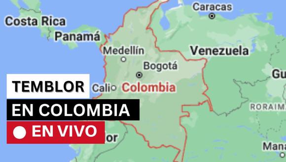 Temblores en Colombia registrados hoy, según reporte oficial del Servicio Geológico de Colombia. | Foto: Google Maps