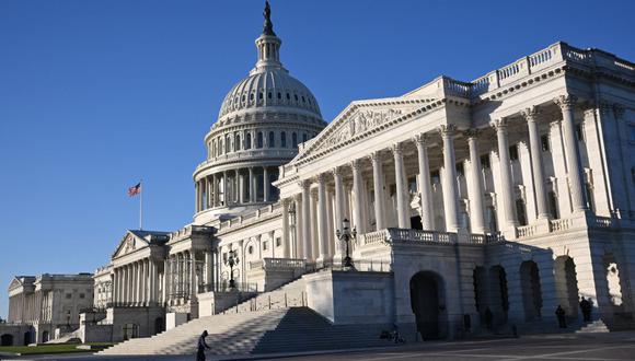El Capitolio de los Estados Unidos en Washington, DC, el 14 de noviembre de 2022. (Foto de Mandel NGAN / AFP)