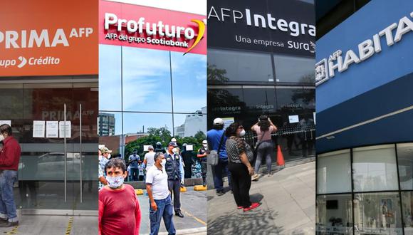 Cuatro AFP operan en el mercado peruano.