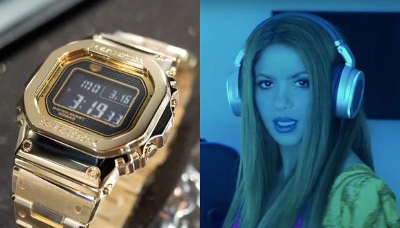 Shakira mencionó a las marcas de relojes Casio y Rolex en su canción “BZRP Music Session #53” junto a Bizarrap (Foto: SJX / Bizarrap / YouTube)