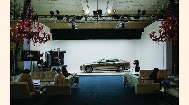 Maserati Quattroporte Zegna, Un auto producto de una colaboración soñada: la lograda entre la Casa del Tridente y la Casa de Trivero. Se trata del Maserati Ghibli S Q4, vestido por Ermenegildo Zegna y presentado en el último salón del automóvil de París. 