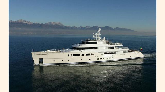 Grace E. El yate de 73 metros es nuevo en el Mercado. Incluye una zona de meditación, salón de masajes, sauna y gimnasio. (Foto: telegraph)