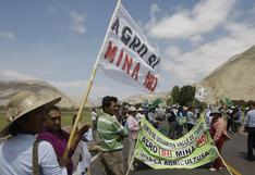 Ministro de Energía y Minas pide que se 'despolitice' oposición a Tía María