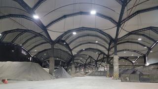 Depósito Perubar finalizó techado de área de almacenamiento de concentrados minerales