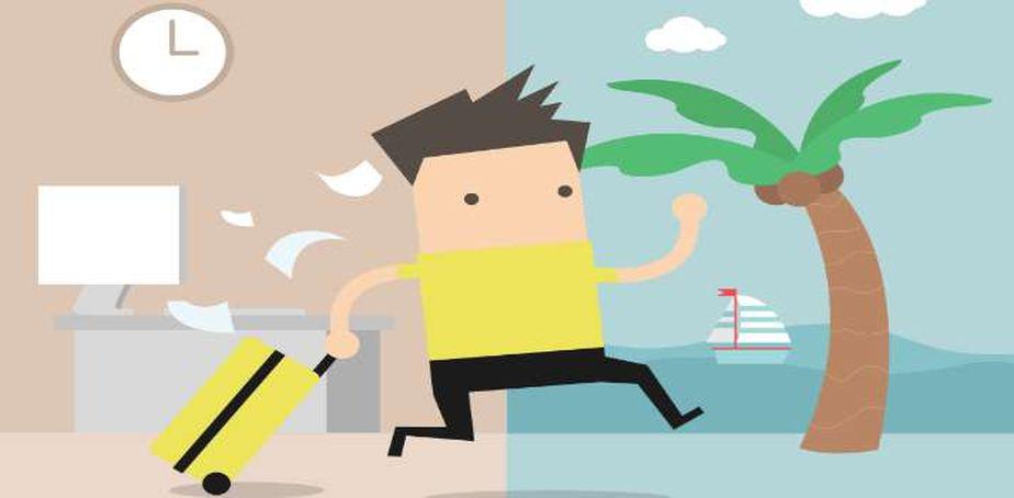 Existen muchos riesgos en la salud de una persona que no toma sus días de vacaciones. (Foto: Shutterstock)