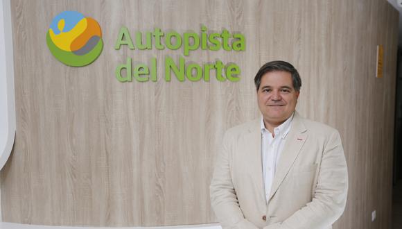Moya es el gerente general de Autopista del Norte, perteneciente al Grupo Aleatica.