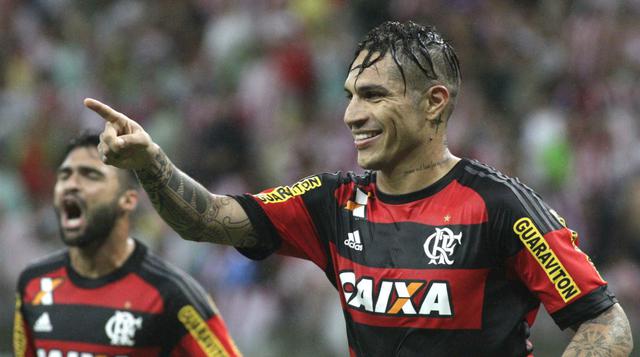 Paolo Guerrero (Flamengo): US$ 4.3 millones. (Foto: AFP).