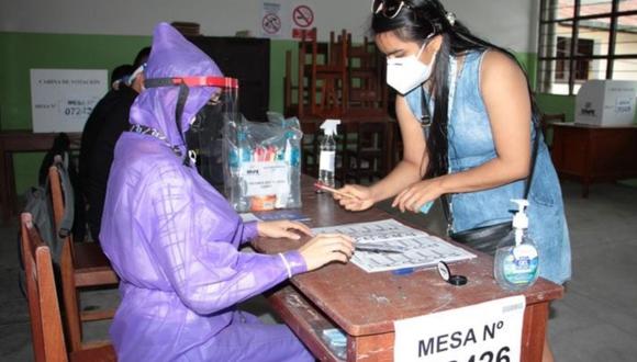 Hasta el momento el uso de mascarillas será obligatorio en los centros de votación, pero no el carnet de vacunación. (Foto: Andina)