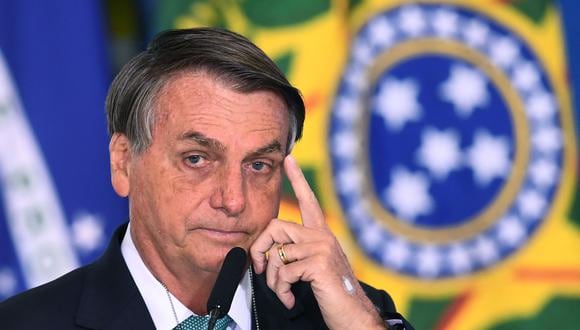 Imagen del presidente de Brasil, Jair Bolsonaro. (EVARISTO SA / AFP).
