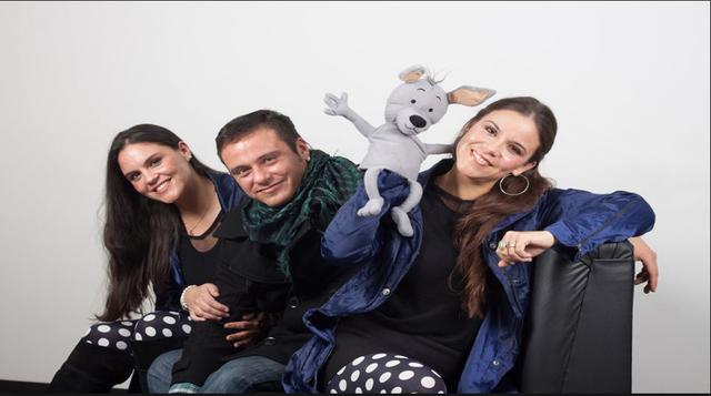 “Chimoc y los servidores de la humanidad”. Autor: Hermanos Paz son Andrea, Claudia y Cristobal. Ellos hacen literatura infantil musicalizada. Chimoc, el perro calato, es uno de sus personajes más queridos por los niños.