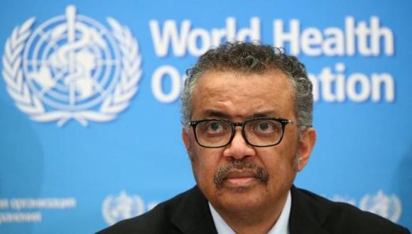 Director general de la Organización Mundial de la Salud (OMS), Tedros Adhanom Ghebreyesus. (Foto: Reuters)