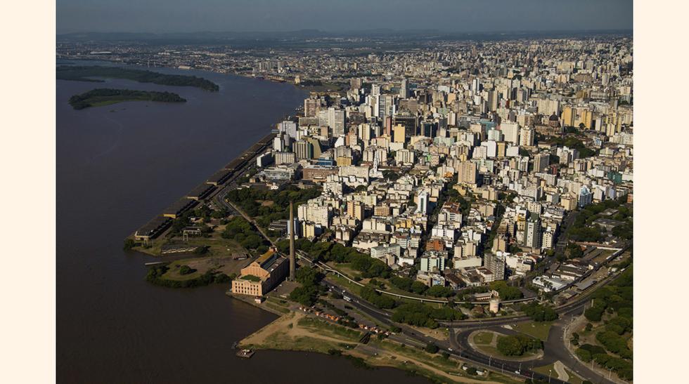 Porto Alegre tiene más de 4 millones de habitantes. Es una de las ciudades más verdes de Brasil, porque es el punto de convergencia de cinco ríos. (Foto: Getty Images)