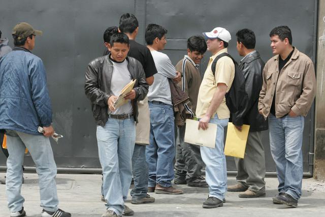 La tasa de desocupación no registró variación en doce meses, pero representó un aumento de 0.3 puntos porcentuales en el trimestre anterior. (USI/ Referencial)