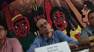 José De Echave: “Detrás de los conflictos hay una agenda legítima"