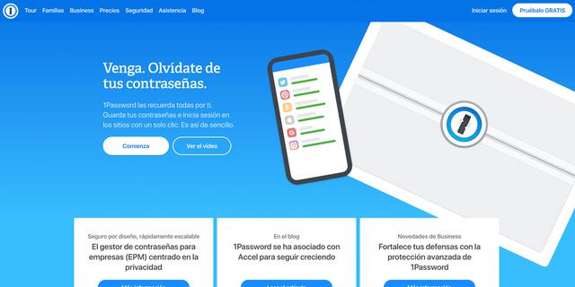 FOTO 8 | Cuántas horas perdidas en adivinar, probar y recuperar contraseñas. 1Password es un gestor multipremiado que promete ser la solución definitiva.