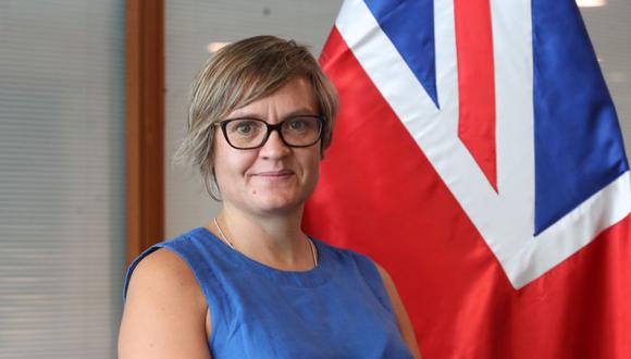 La embajadora del Reino Unido en el Perú, Kate Harrisson. (Foto: GEC)