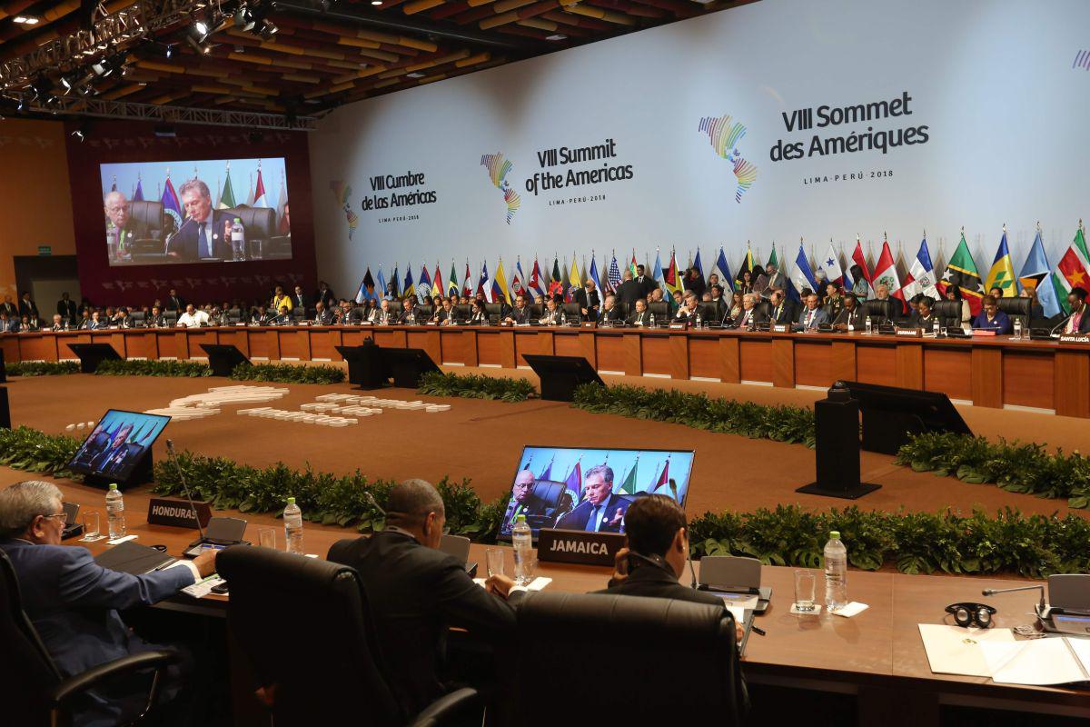 Cumbre de las Américas. (Foto: AFP)