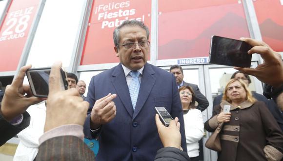 Pedro Angulo se pronunció luego de ser retirado de la PCM. Foto: GEC