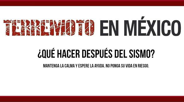 Foto 14 | ¿Qué hacer si usted o alguien queda atrapado en escombros?