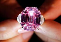 Christie's subasta diamante rosa que podría cotizarse hasta en US$ 50 millones