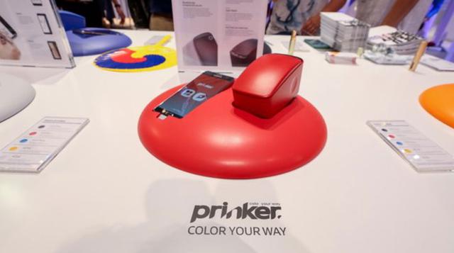 Otra novedad en la IFA es Prinker, una impresora que puede operar en la piel humana. Es decir, una impresora de tatuajes. El dispositivo, elaborado por SketchOn y el C-Lab de Samsung, aún no se encuentra a la venta.