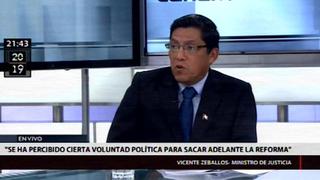 Zeballos: "Carta para disolver el Congreso la tiene Vizcarra hoy como también mañana"