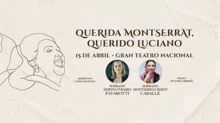 Con el Club disfruta de 8% dscto. en entradas para “Querida Montserrat, querido Luciano”