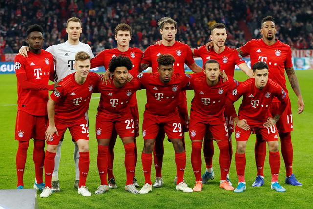 Bayern Múnich con 28 Jugadores en el plantel cuesta 1008.32 Millones de dólares (Foto: AFP)
