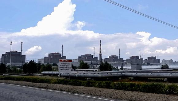 Central nuclear de Zaporiyia en Enerhodar, Ucrania. Foto: RUSSIAN EMERGENCIES MINISTRY HAN