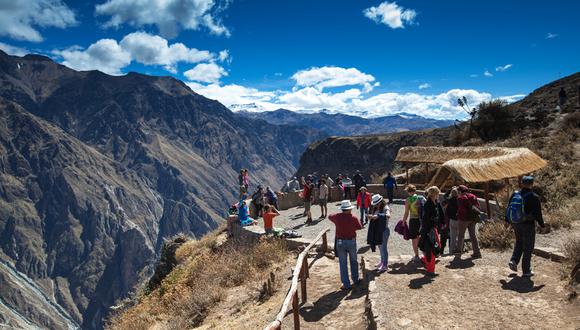 El valle del Colca es uno de los principales destinos turísticos de Arequipa y durante el feriado largo de Semana Santa. Foto: shutterstock