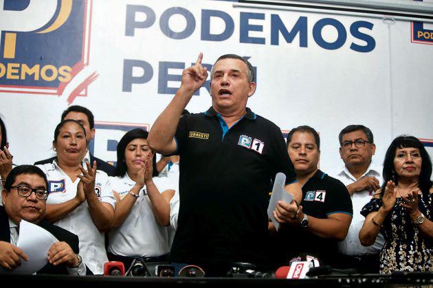 Daniel Urresti también aseguró que desde el Congreso la bancada de Podemos no blindará a José Luna Gálvez. (Foto: GEC)