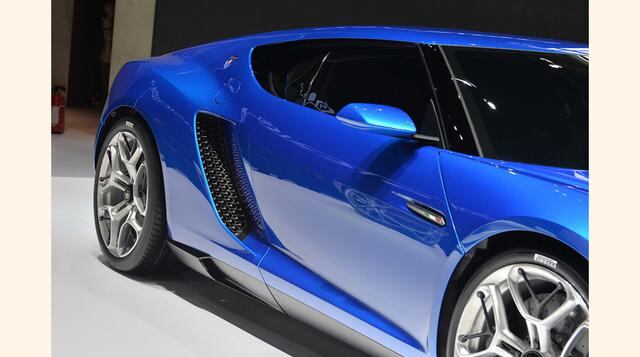 Vista de la toma de aire lateral del vehículo. El elegante diseño del Asterion se separa ligeramente de los modelos anteriores de Lamborghini, caracterizados por su agresividad. (Foto: Megaricos)