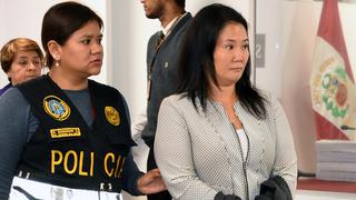 Keiko Fujimori y su paso por la Sala Penal Nacional tras ser detenida