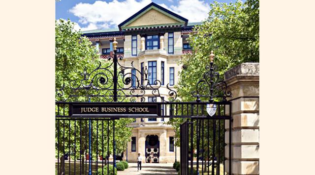 Cambridge Judge Business School: El graduado medio de sus MBA gana US$ 156,323 anuales. Ocupa el décimo puesto a nivel mundial.