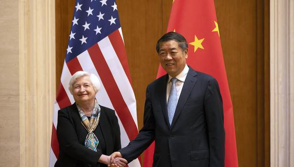 Con las relaciones entre Estados Unidos y China en mínimos por cuestiones de seguridad y prohibición a exportaciones de tecnologías. (Foto: AFP)