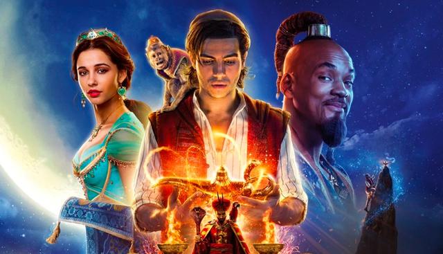 Foto 3 | El tercer lugar se lo quedó "Aladdin", de Disney, con US$ 12.2 millones. Esta versión con actores de carne y hueso aún mantiene una buena convocatoria, en su quinta semana en cartel.  (Foto: IMDB)