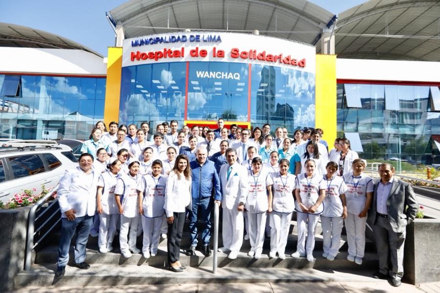 El nuevo Hospital de la Solidaridad de Wanchaq cuenta con personal especializado en más de 20 especialidades. (Foto: Difusión)