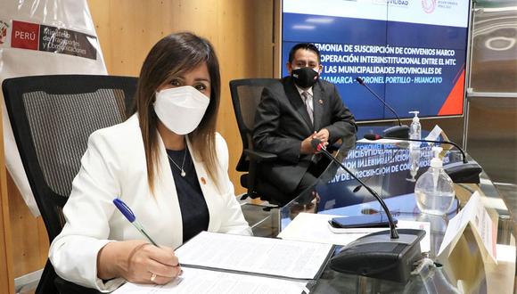 Verónica Cáceres ocupó el cargo de viceministra de Transportes hasta el 9 de noviembre. (Foto: Twitter)