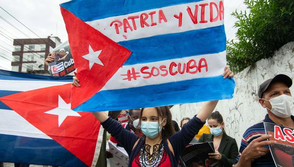 EE.UU. debería expresar su solidaridad con el pueblo cubano y reiterar su respaldo a la democracia en la isla. (Foto: AFP)