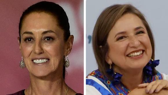 Sheinbaum y Gálvez competirán por la presidencia de México.