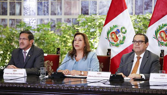 La Política General de Gobierno fue publicada con las firmas de Dina Boluarte y Alberto Otárola. (Foto: Presidencia)
