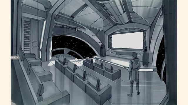 El vestíbulo principal se parece a los pasillos de la Estrella de la Muerte, los espejos colocados en las paredes y los pisos ofrecen una sensación de profundidad infinita. (Foto: Mega Ricos)