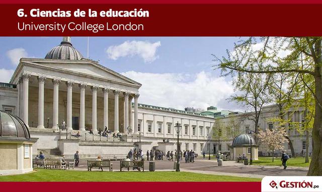 QS clasifica al Instituto de Educación de la UCL como el mejor lugar en el mundo para obtener un título en ciencias de la educación. En la actualidad cuenta con más de 4000 inscritos que estudian para obtener diferentes grados especializados en educación.