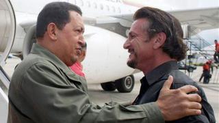 Sean Penn apoya la campaña presidencial de Chávez en Venezuela