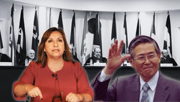 La presidenta Dina Boluarte expresó su respaldo a la excarcelación de Alberto Fujimori. Foto: Composición Gestión.
