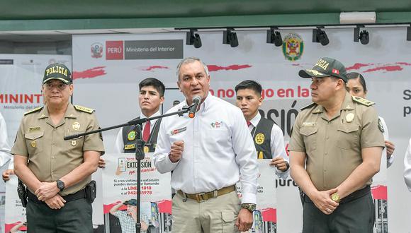 Vicente Romero, ministro del Interior. (Foto: Ministerio del Interior)