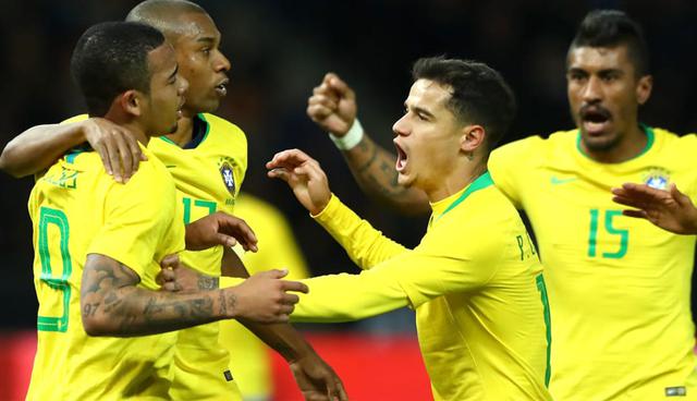 FOTO 1 | 1. Brasil. La canarinha tenía la misma cantidad de goles que Alemania, pero con su victoria frente a México se disparó y recuperó la punta en solitario, con 228 goles. (Foto: FIFA)