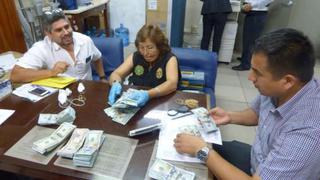 Fiscalía intervienen a boliviano con US$ 67,000 no declarados